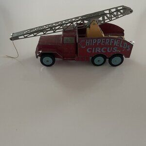 Vintage Corgi Major Toys No 1121 Chipperfields Int Circus Crane Truck 6x6 Red